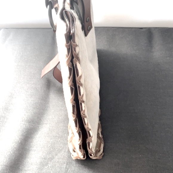 Vintage Dolce & Gabbana Fur and Leather Tote - Picture 5 of 14